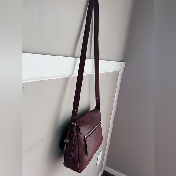 Fossil Dark Brown Crossbody Bag - Picture 3 of 4
